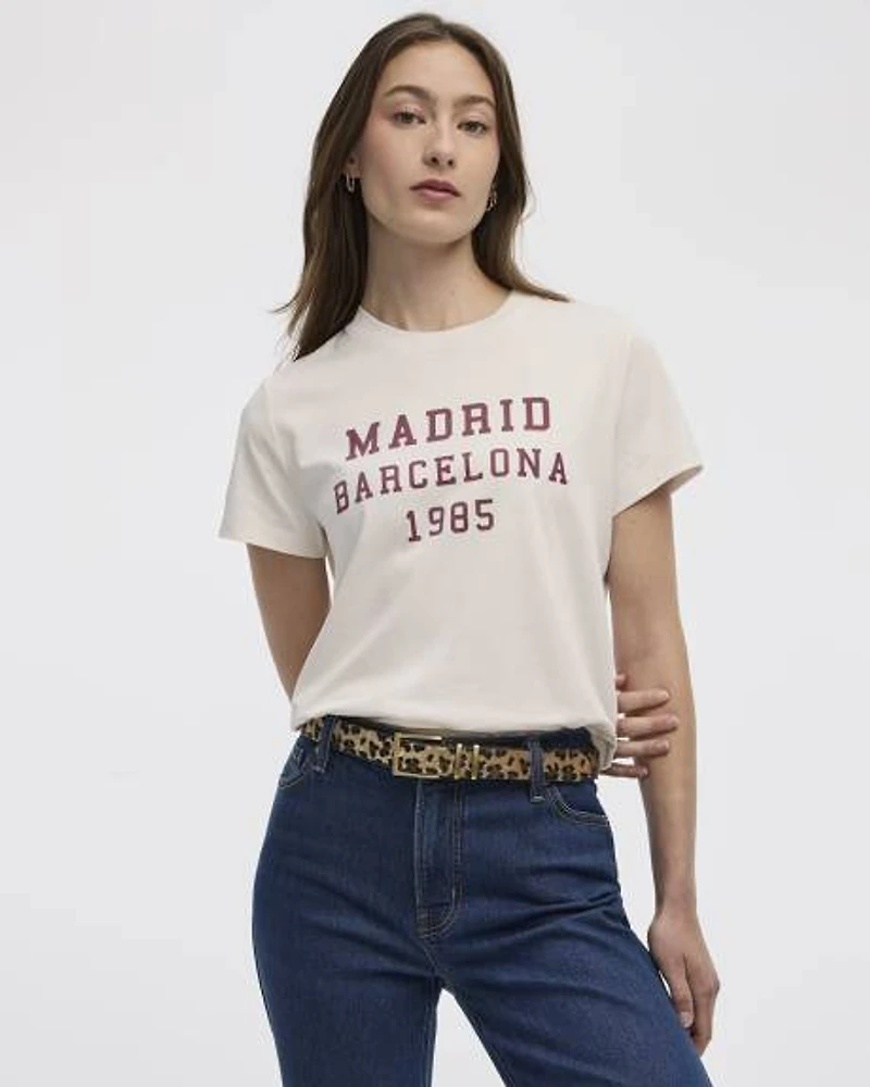 Crew-Neck Graphic T-Shirt