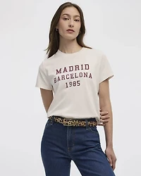 Crew-Neck Graphic T-Shirt