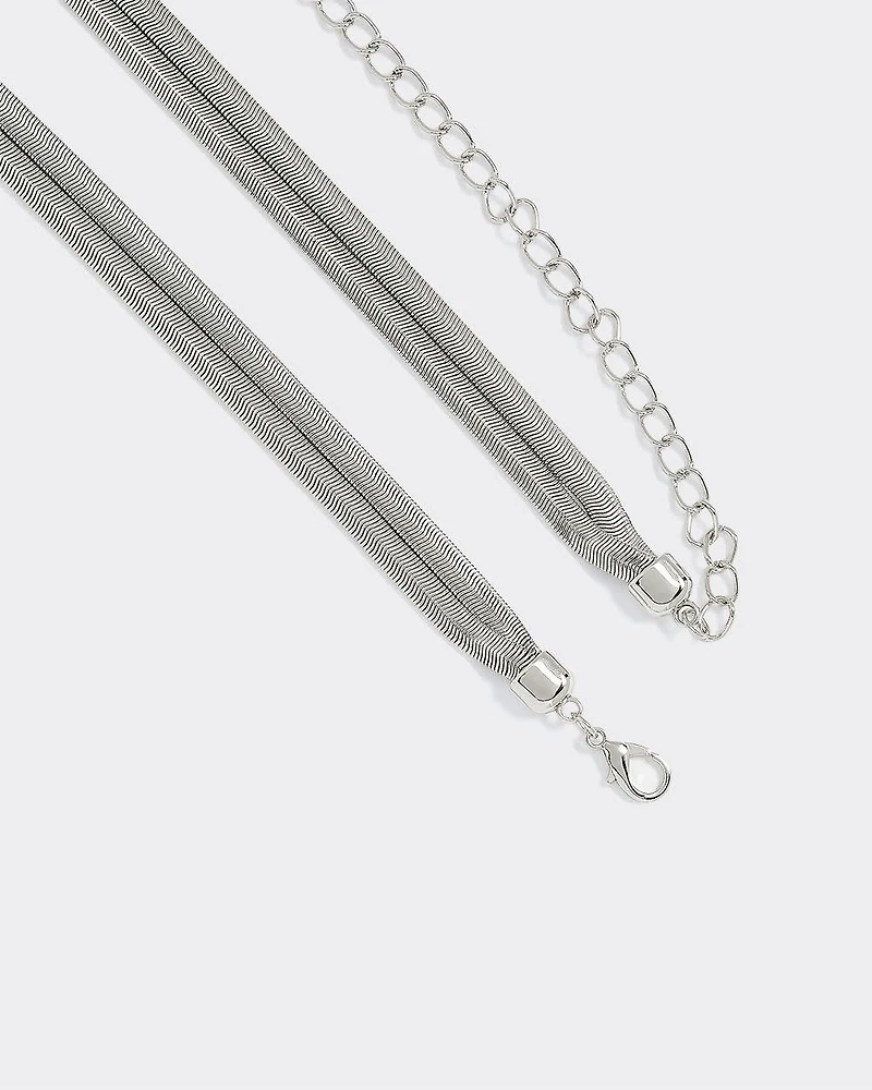 Chain Belt with Knot