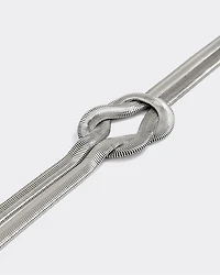 Chain Belt with Knot