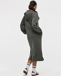Long-Sleeve Hooded Dress