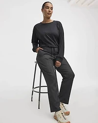 Pantalon urbain à jambe étroite