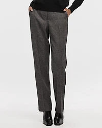 Straight-Leg High-Rise Pant