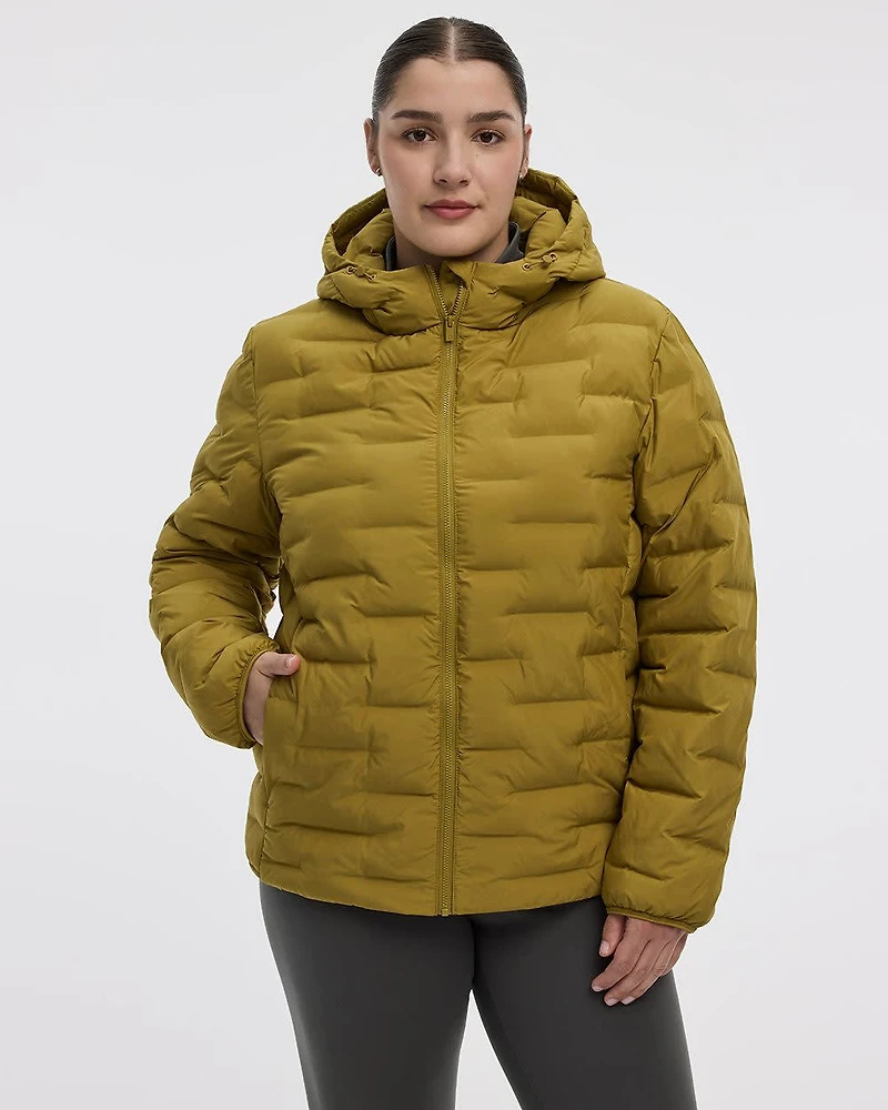 Quilted hooded Jacket