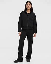 Straight-Leg Thick Fleece Pant