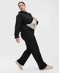 Straight-Leg Thick Fleece Pant