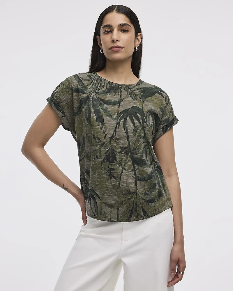 Short-Sleeve Crew-Neck Tee