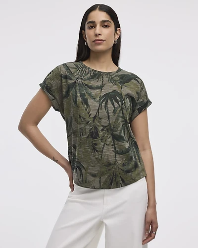 Short-Sleeve Crew-Neck Tee