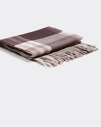 Plaid Blanket Scarf