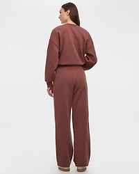 Straight-Leg Fleece Pant