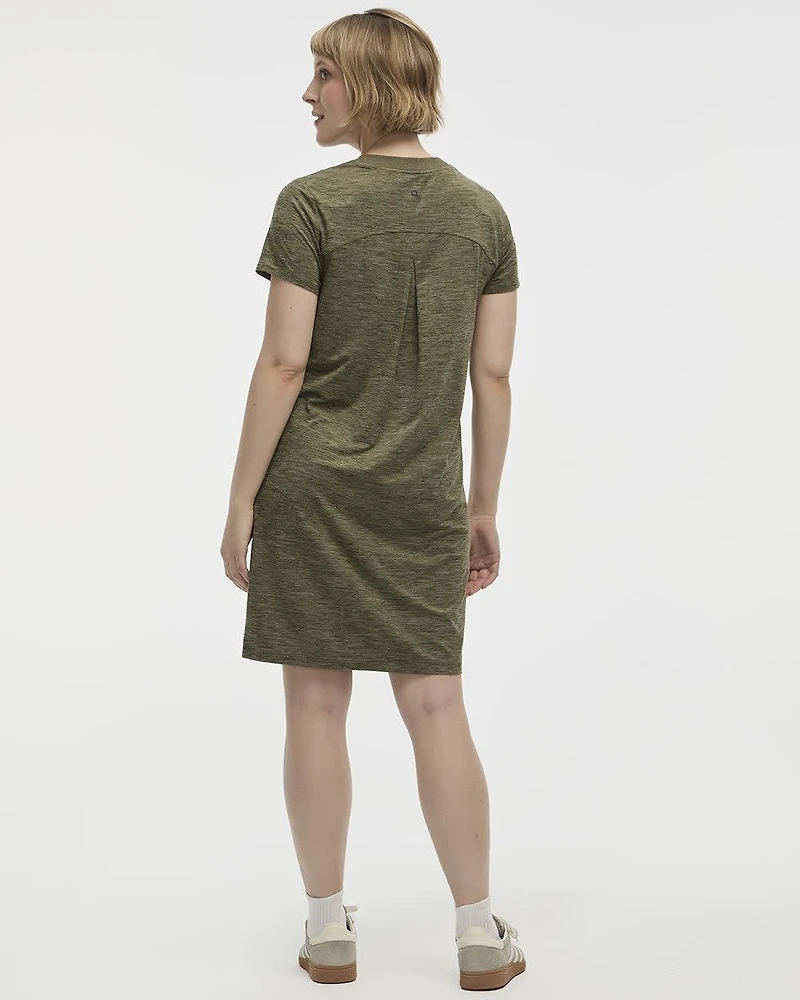 Robe t-shirt à manches courtes