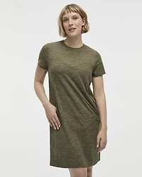 Robe t-shirt à manches courtes