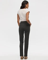 Straight-Leg High-Rise Pants
