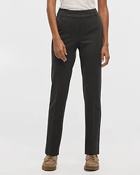 Straight-Leg High-Rise Pants
