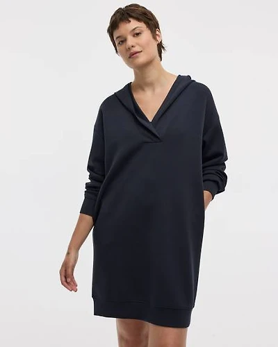 Robe à capuchon manches longues