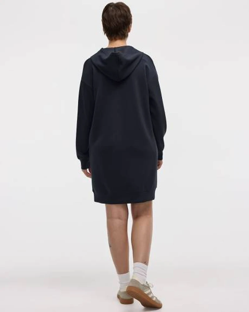 Long-Sleeve Hooded Dress