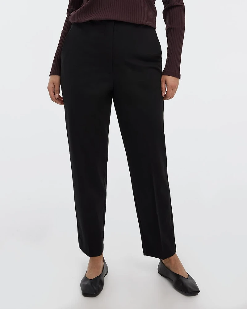 Slim-Leg High-Rise Pant