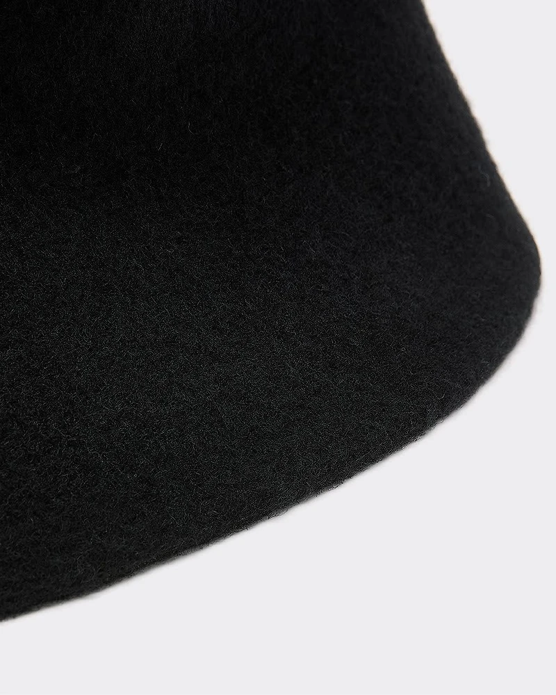 Wool-Blend Bucket Hat