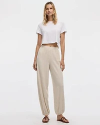 Mid-Rise Harem Pull-On Pant