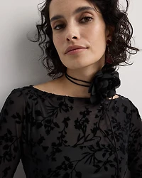 Long-Sleeve Bodycon Mini Dress