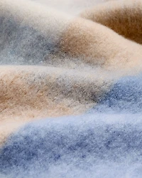 Grand foulard châle à carreaux