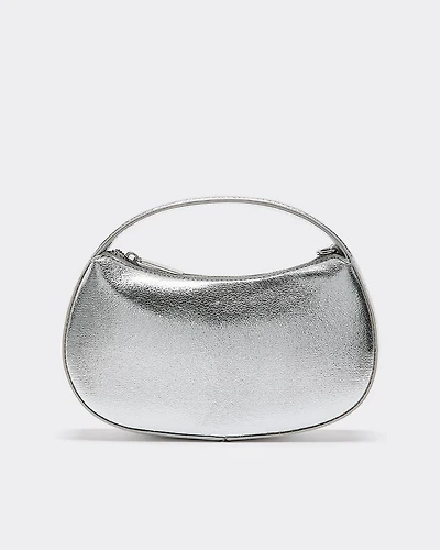 Sac structuré métallique ovale
