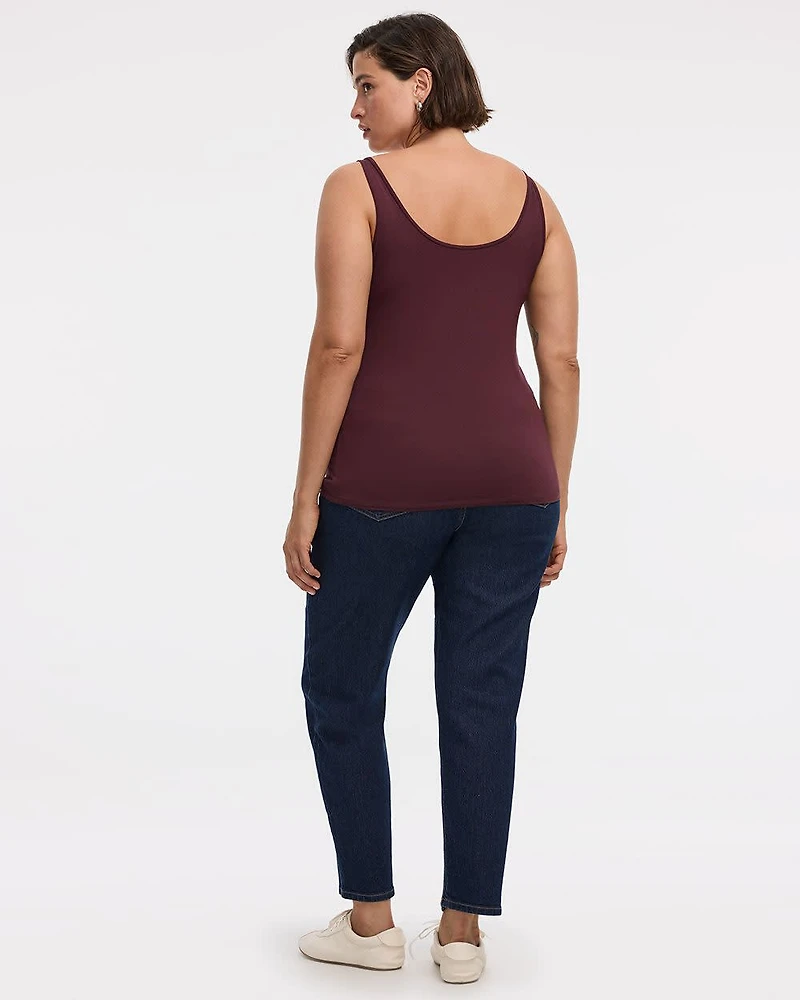 Camisole réversible à fines bretelles