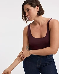 Camisole réversible à fines bretelles