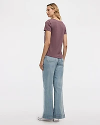 Short-Sleeve V-Neck Tee