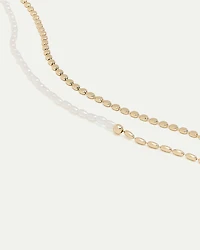 Short Necklaces with Pearls