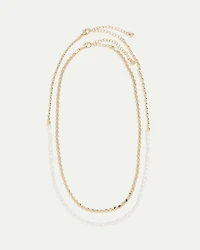 Short Necklaces with Pearls