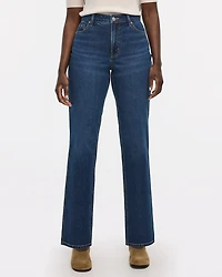 Straight-Leg Mid-Rise Jean