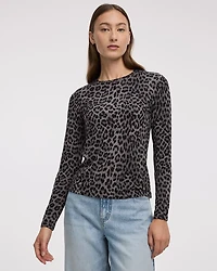 Long-Sleeve Crew-Neck Tee