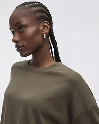 Long-Sleeve Crew-Neck Sweatshirt