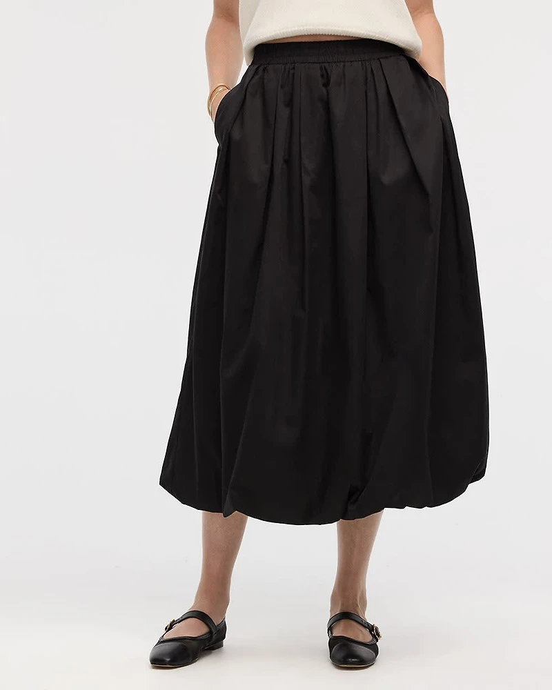 Midi Bubble Skirt