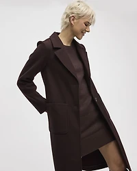 Robe DouceMaille à manches longues et col rond