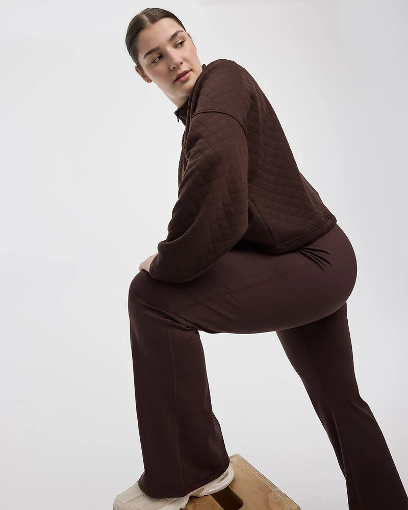 Veste en jacquard matelassé