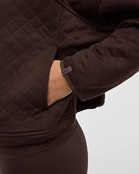 Veste en jacquard matelassé