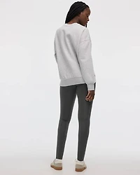 Fleece Crew-Neck Graphic Sweatshirt