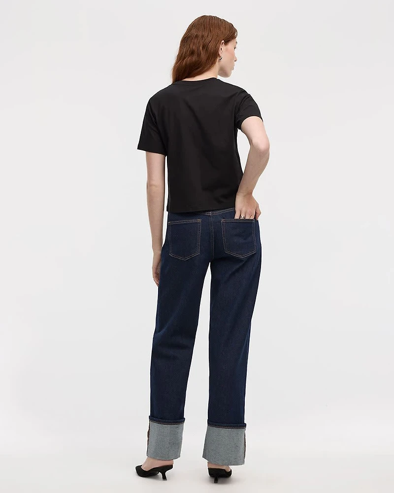 Crew-Neck Boxy T-Shirt