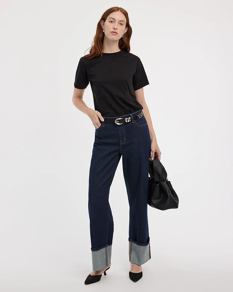 Crew-Neck Boxy T-Shirt