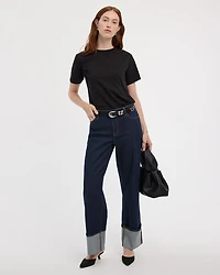 Crew-Neck Boxy T-Shirt
