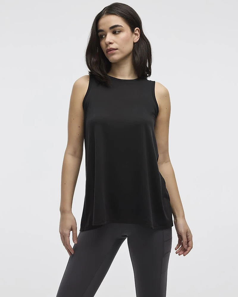 Crew-Neck Swing Tank