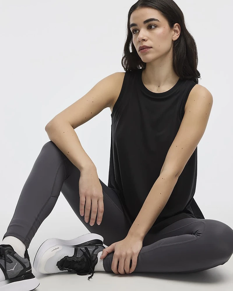 Crew-Neck Swing Tank