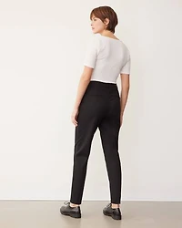 Pantalon à taille haute et jambe étroite