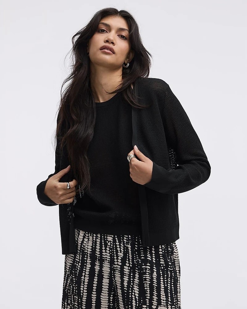 Long-Sleeve Fitted Bolero