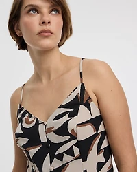 Sleeveless Buttoned-Down Dress