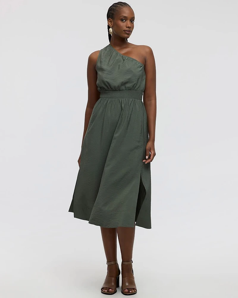 One-Shoulder Maxi Dress