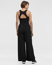 Pantalon à jambe large