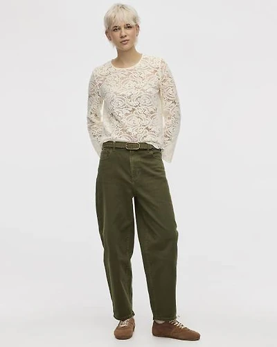 High-Rise Barrel Pant
